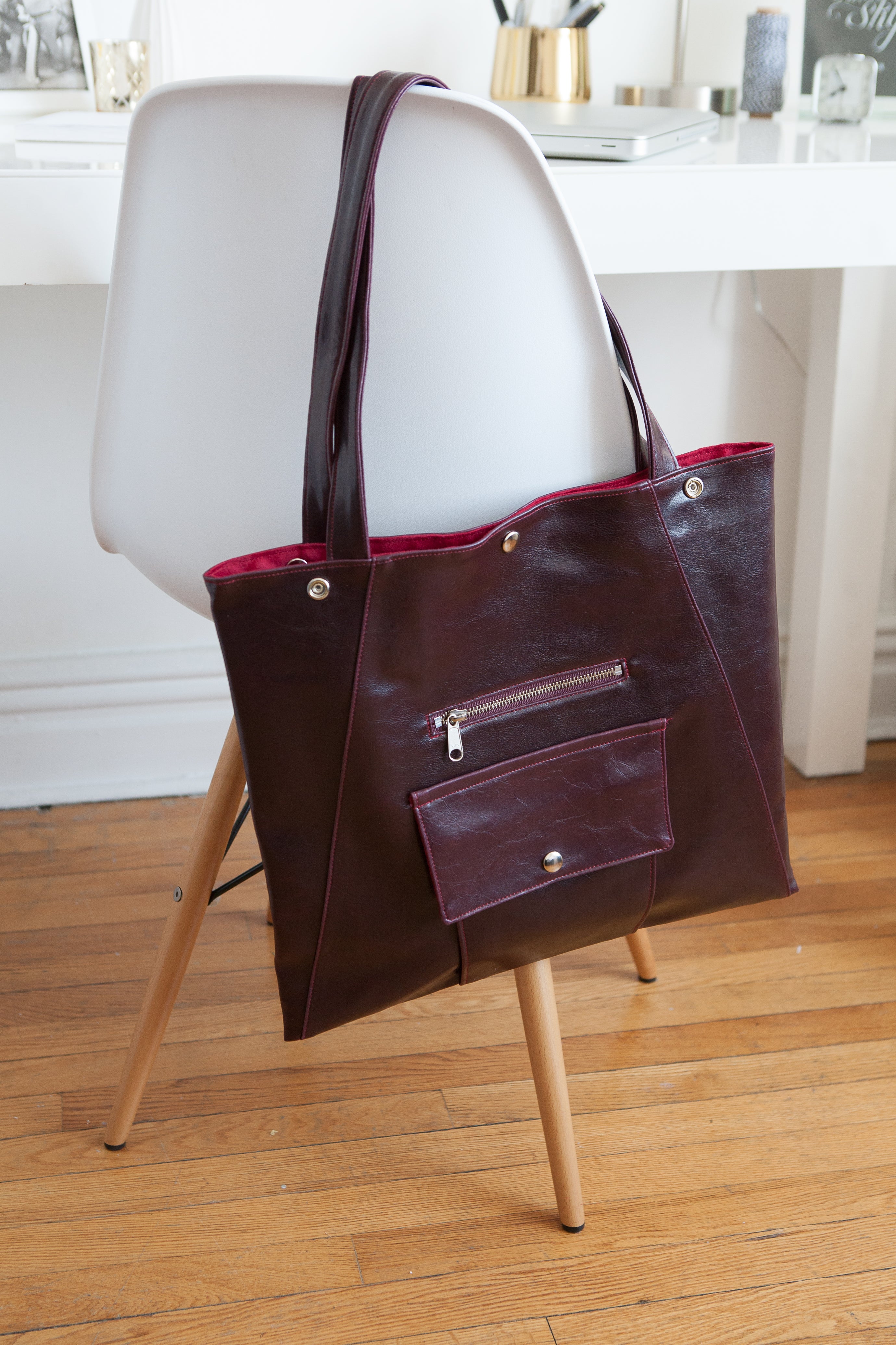 Washable work online tote