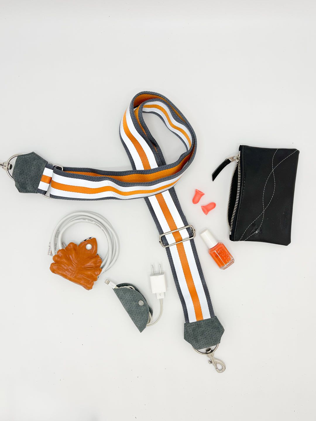 Orange and Grey Accessory Bundle