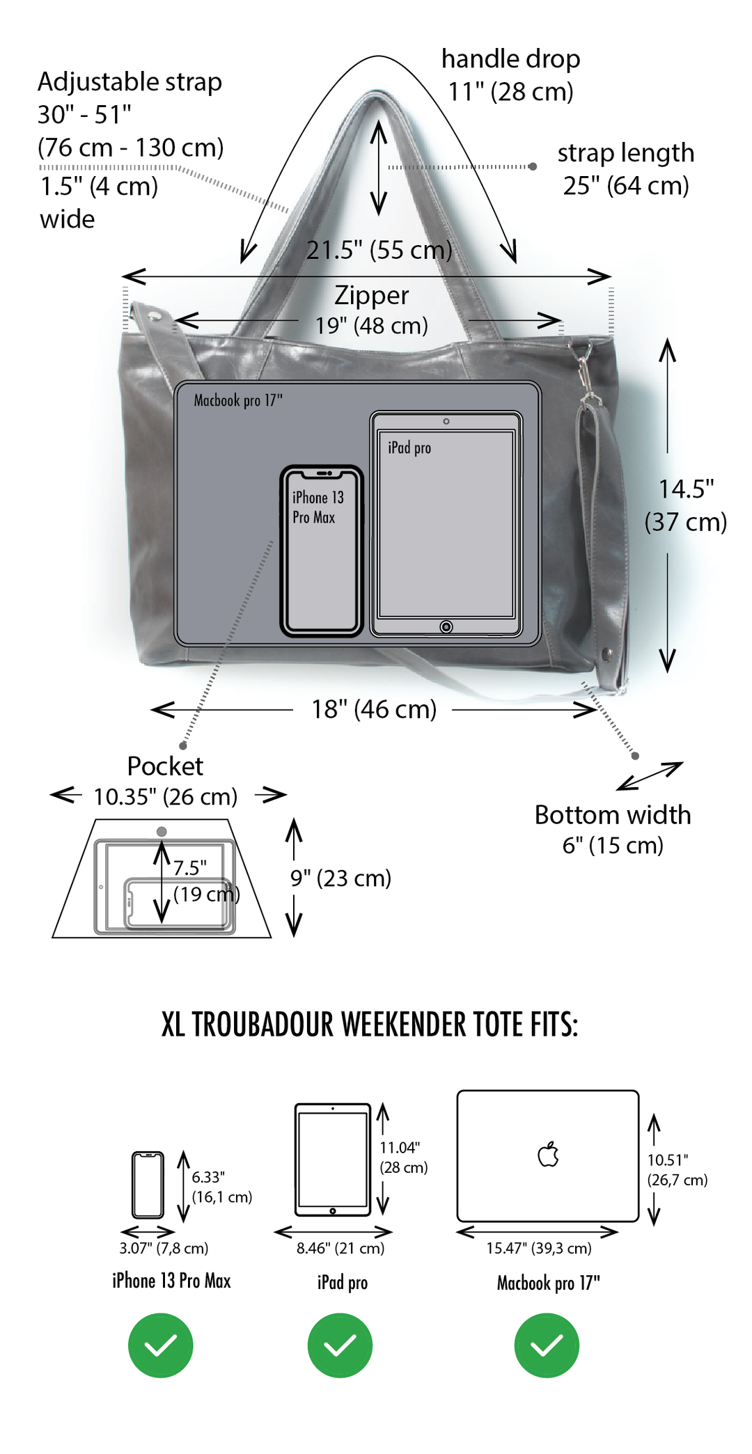 XL Troubadour Weekender Tote