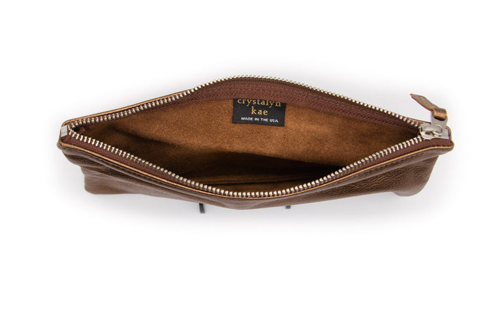 Large Valet pouch -  Recycled Leather