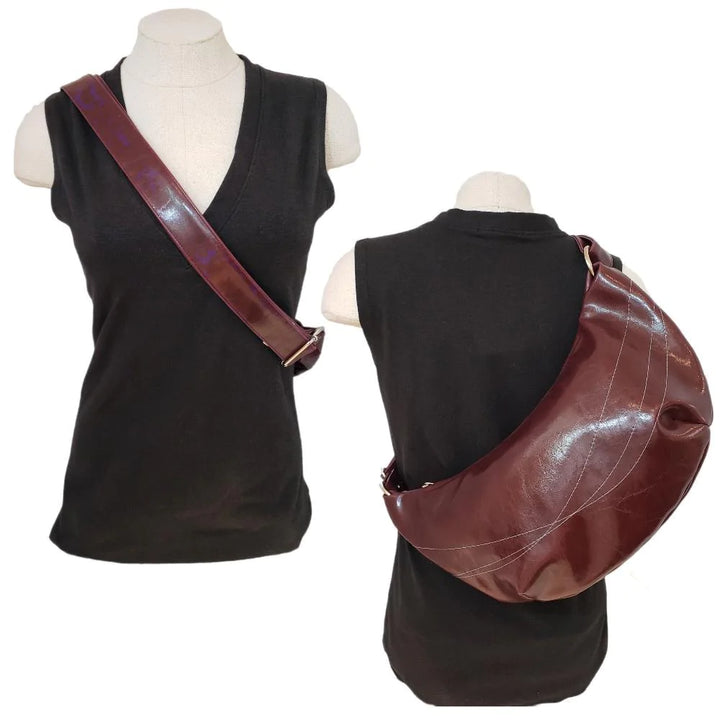 Foxtrot Medium Topstitch Hobo Bag