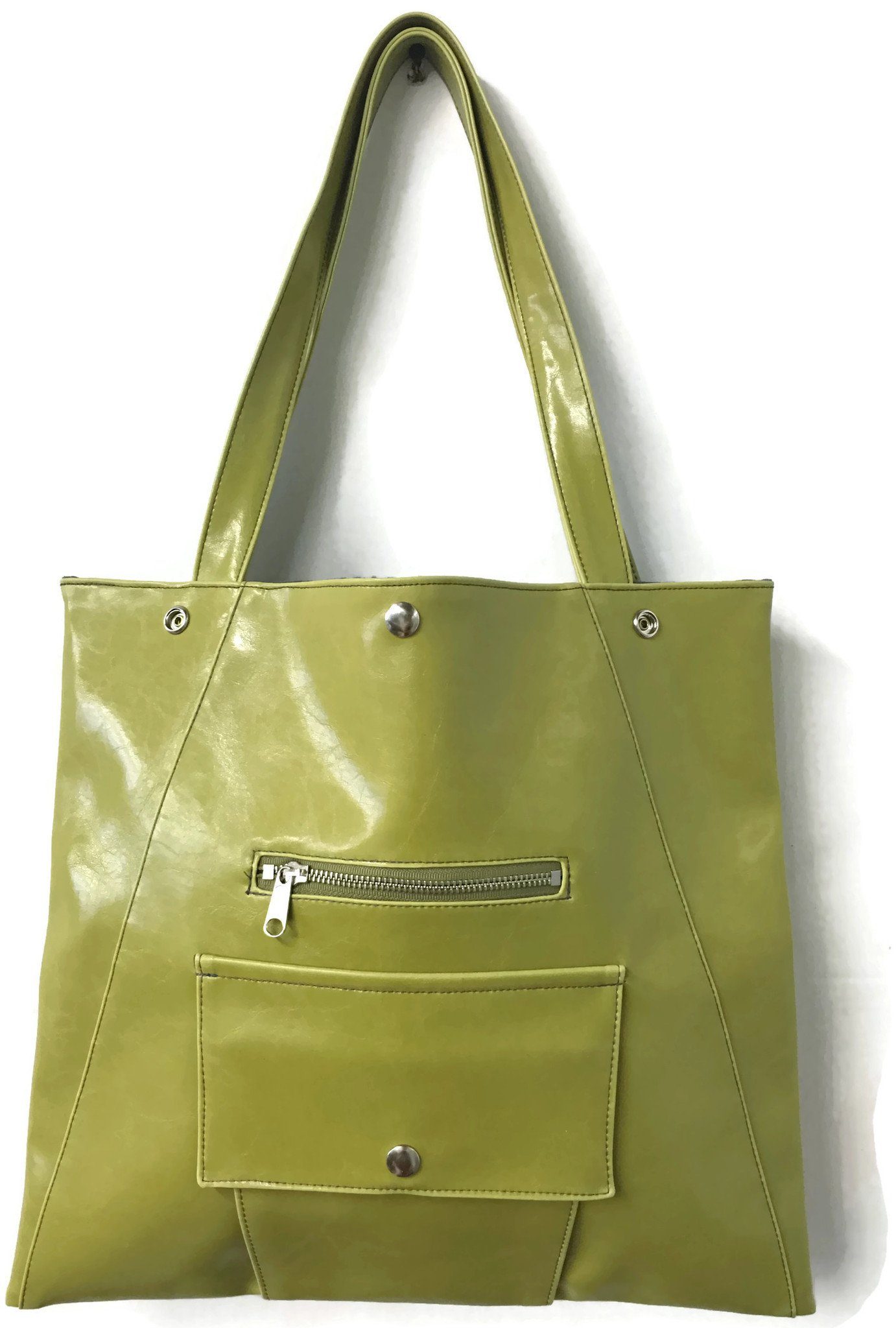 Lime discount green tote